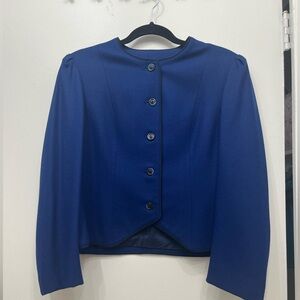 VTG 100% Pure Wool Blazer Sz 12